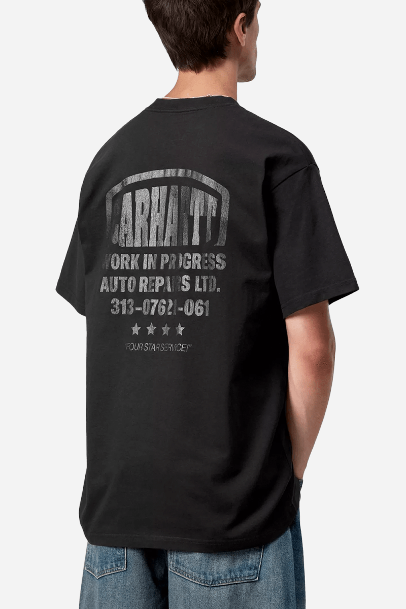 Carhartt WIP Short Sleeve Four Star T-Shirt (Black) | T-Shirts