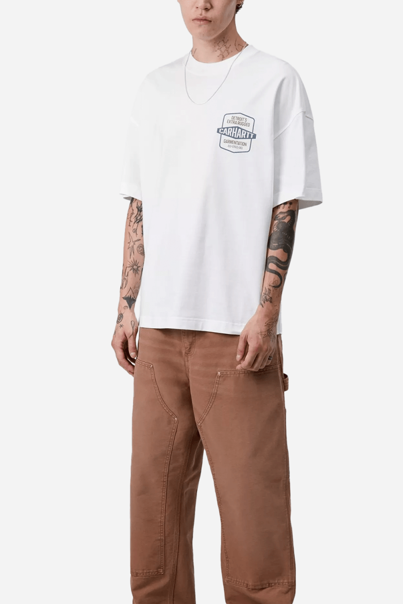Carhartt WIP Short Sleeve Networks T-Shirt (White) | T-Shirts