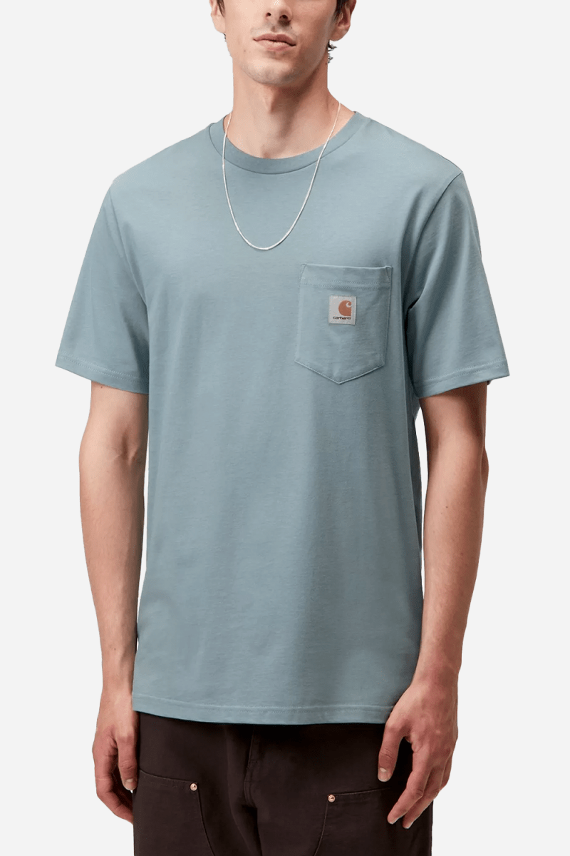 Carhartt WIP Short Sleeve Pocket T-Shirt (Citadel) | T-Shirts