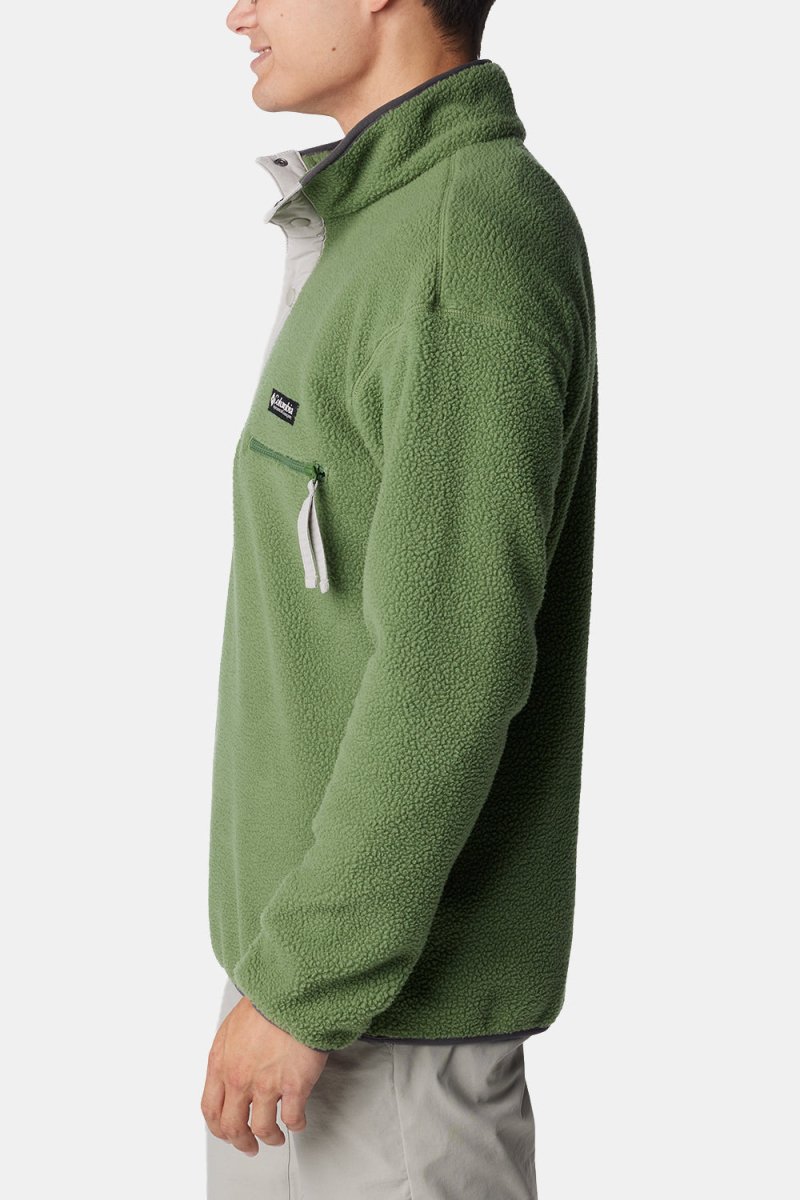 Columbia Helvetia Half Snap Fleece (Canteen/Flint Grey/Shark) | Sweaters