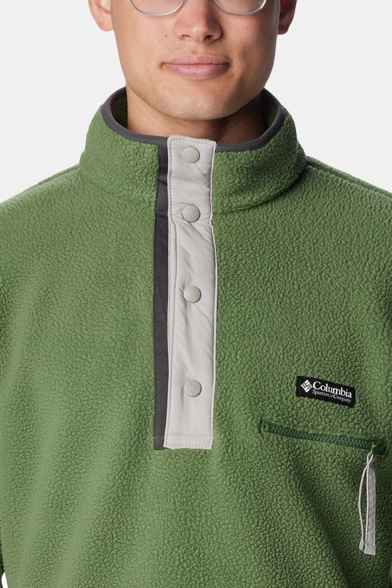 Columbia Helvetia Half Snap Fleece (Canteen/Flint Grey/Shark) | Sweaters