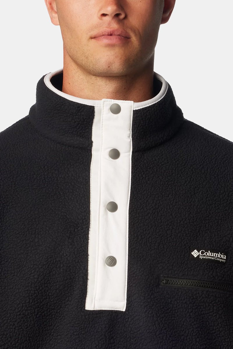 Columbia Helvetia™ II Half Snap Fleece (Black) | Sweaters