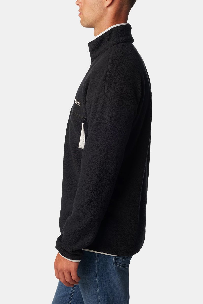 Columbia Helvetia™ II Half Snap Fleece (Black) | Sweaters