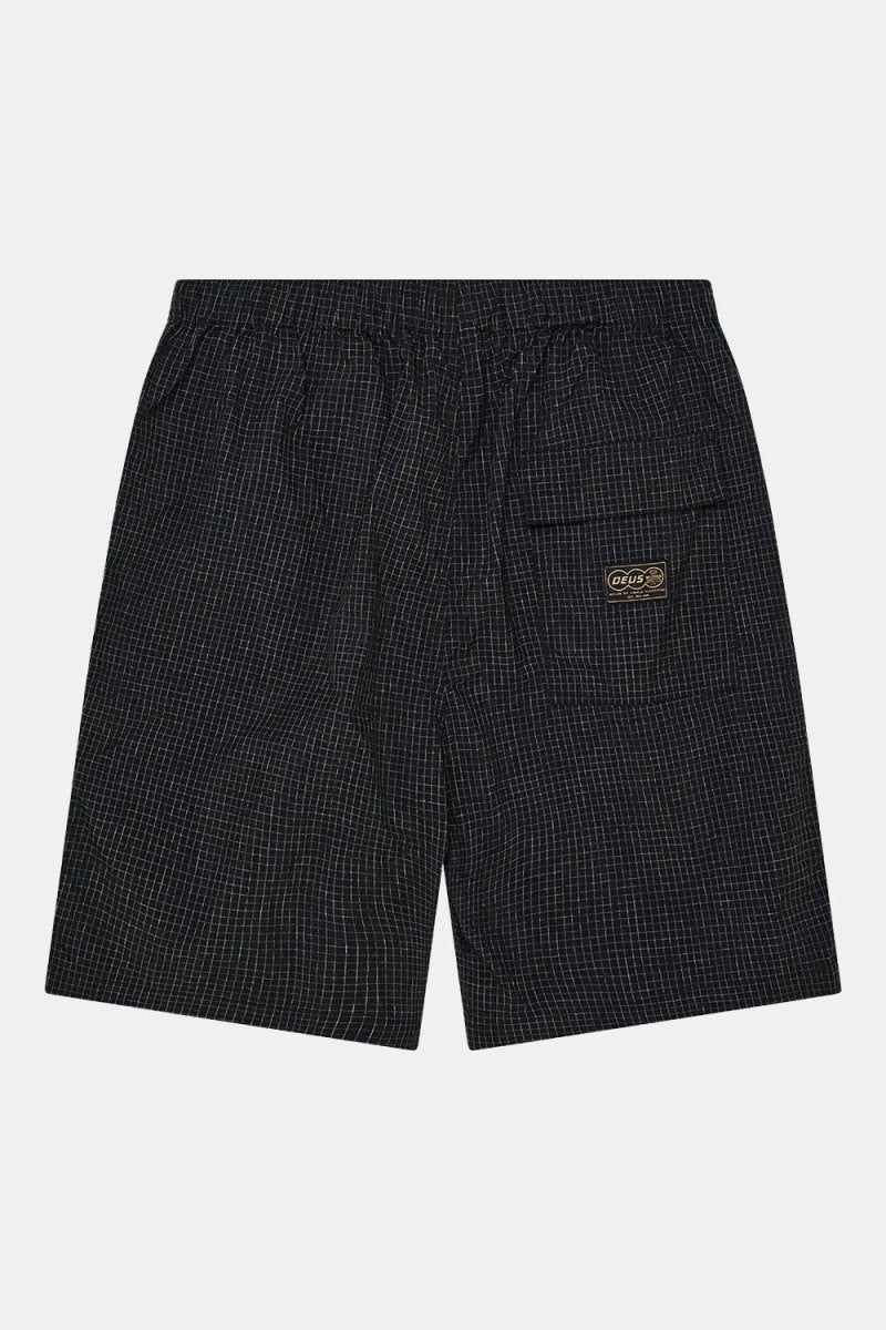 Deus Remi Parachute Shorts (Black) | Shorts