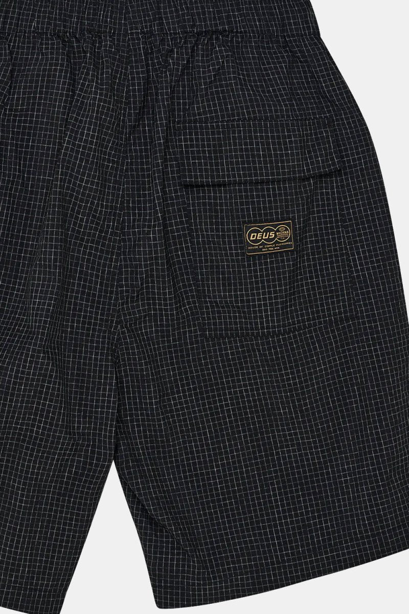 Deus Remi Parachute Shorts (Black) | Shorts