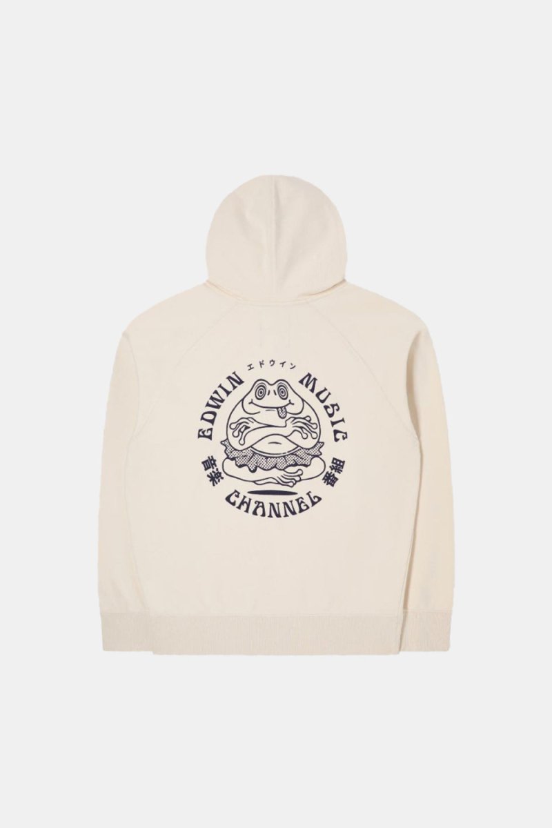 Edwin Edwin Music Channel Hoodie (Whisper White) | Sweaters