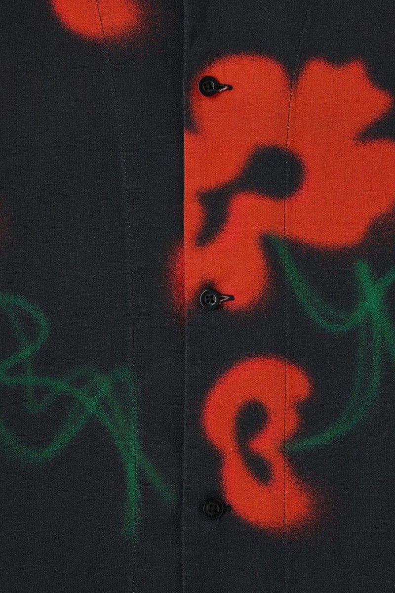 Edwin Garden Society Short Sleeve Shirt (Red/Black) | Shirts