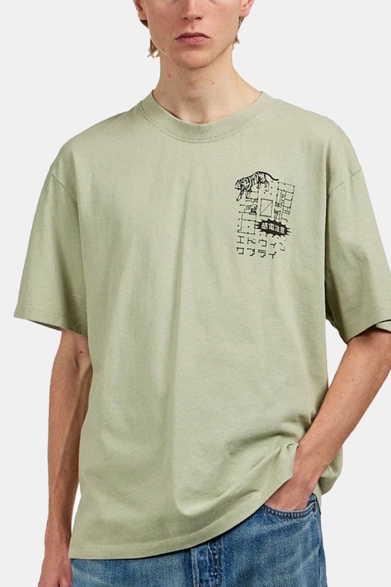 Edwin Hazardous Voltage T-Shirt (Desert Sage) | T-Shirts