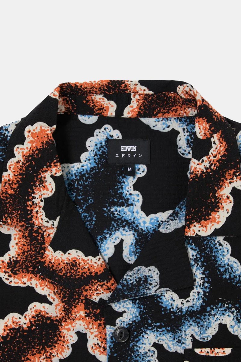 Edwin Kumo Seersucker Short Sleeve Shirt (Multicolor) | Shirts