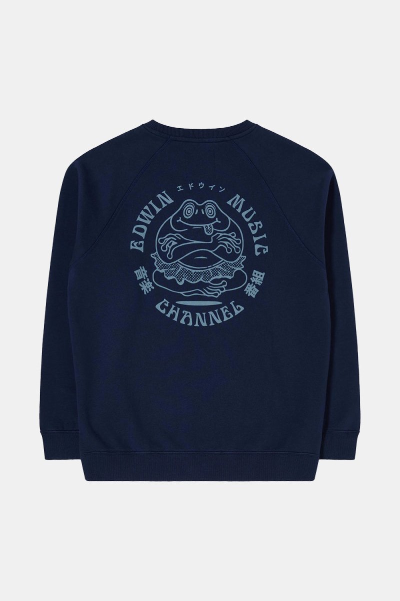 Edwin Music Channel Heavy Sweatshirt (Maritime) | Sweaters