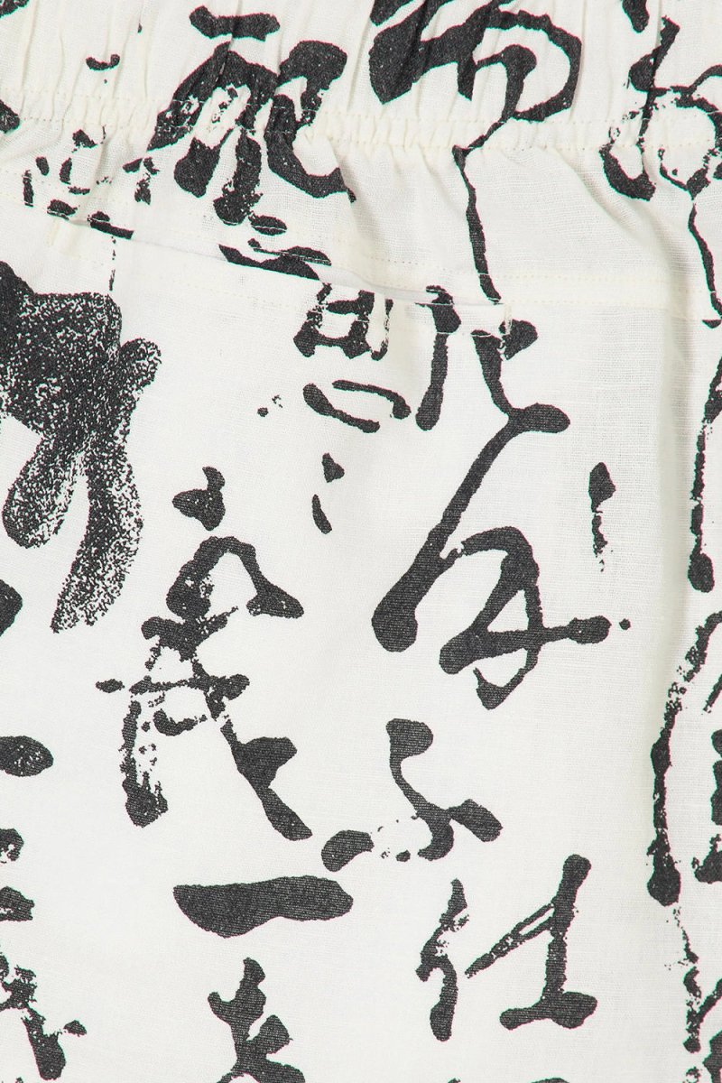 Edwin Private Letter Shorts (Ecru Cream) | Shorts