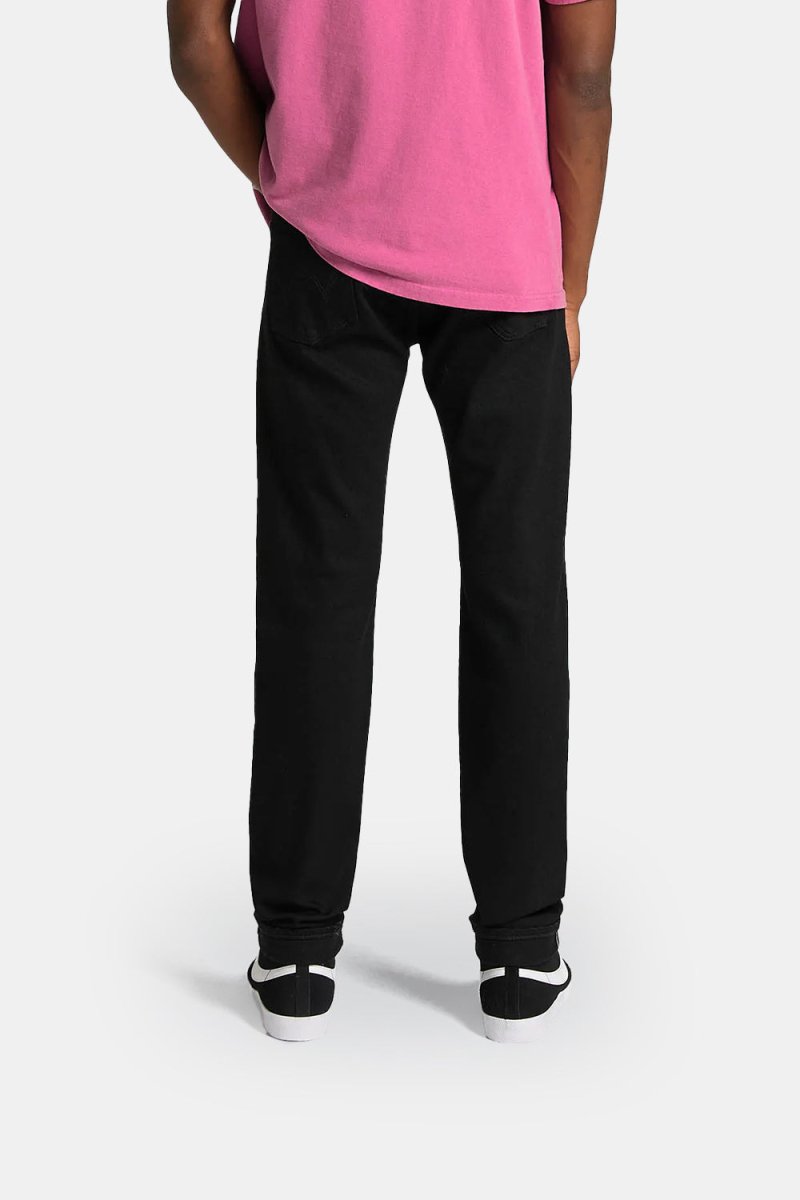 Edwin Regular Tapered Kaihara Black Jeans (Green & White Selvage)