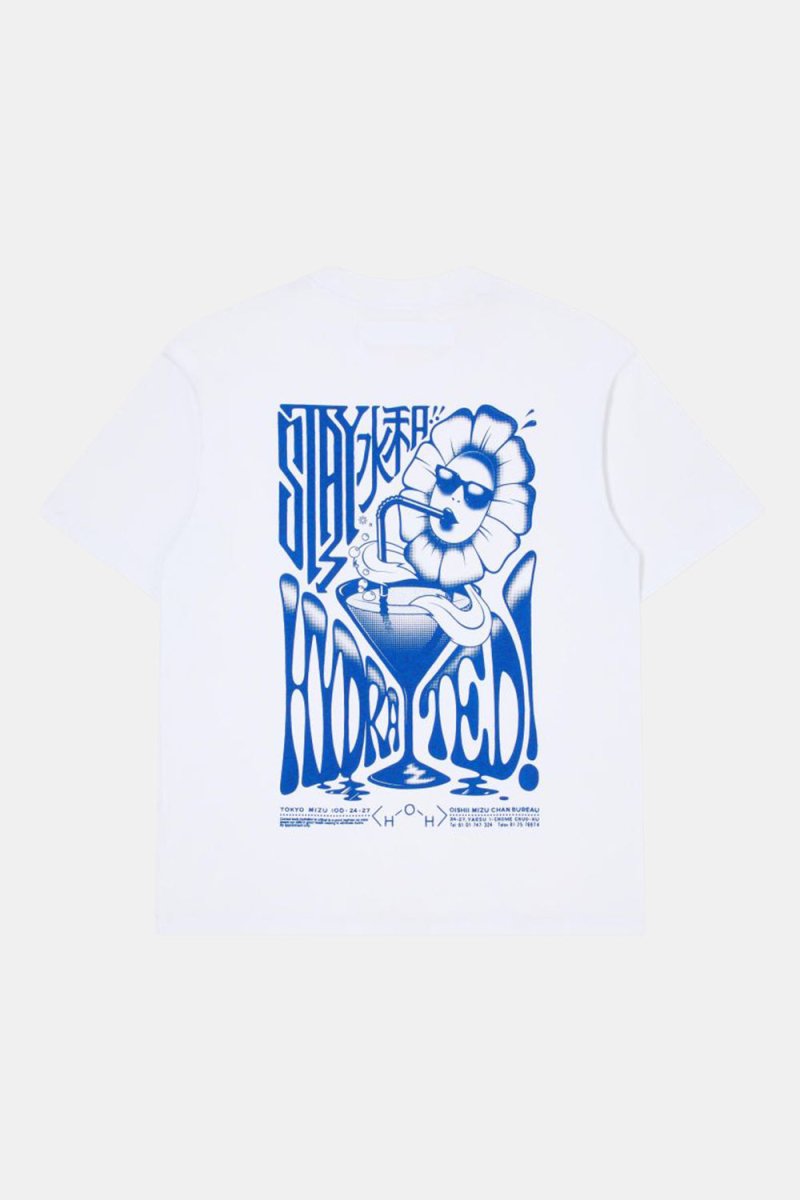 Edwin Stay Hydrated T-Shirt (White) | T-Shirts