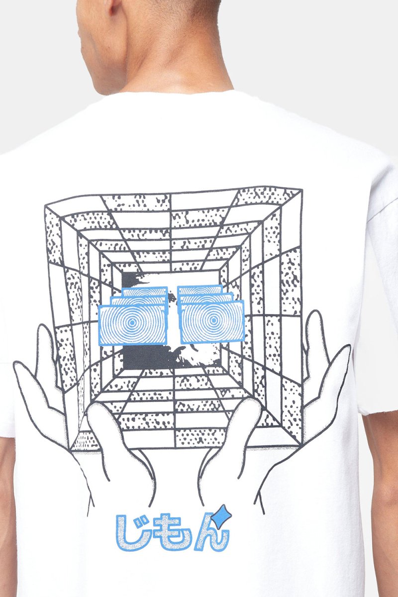 Edwin Temple's Gate T-Shirt (White Garment Wash) | T-Shirts