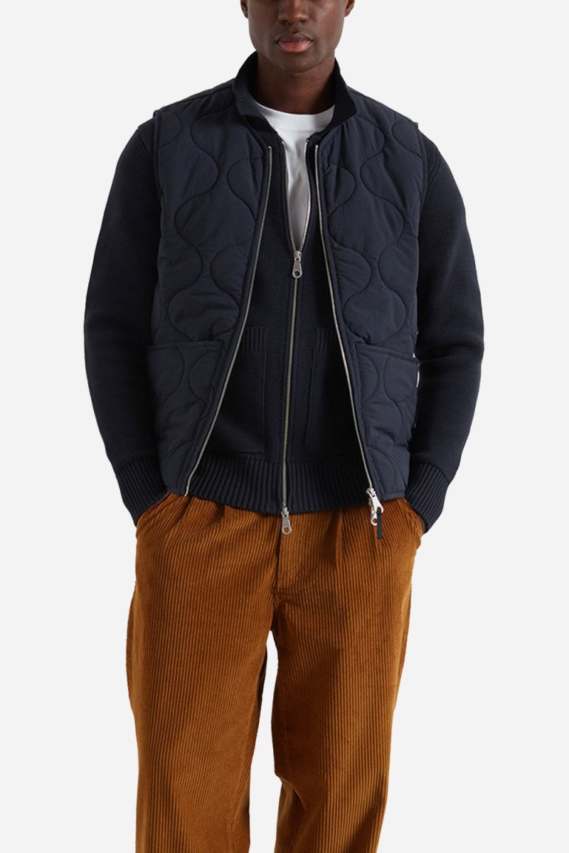 Farah Campbell Gilet (True Navy) | Vests