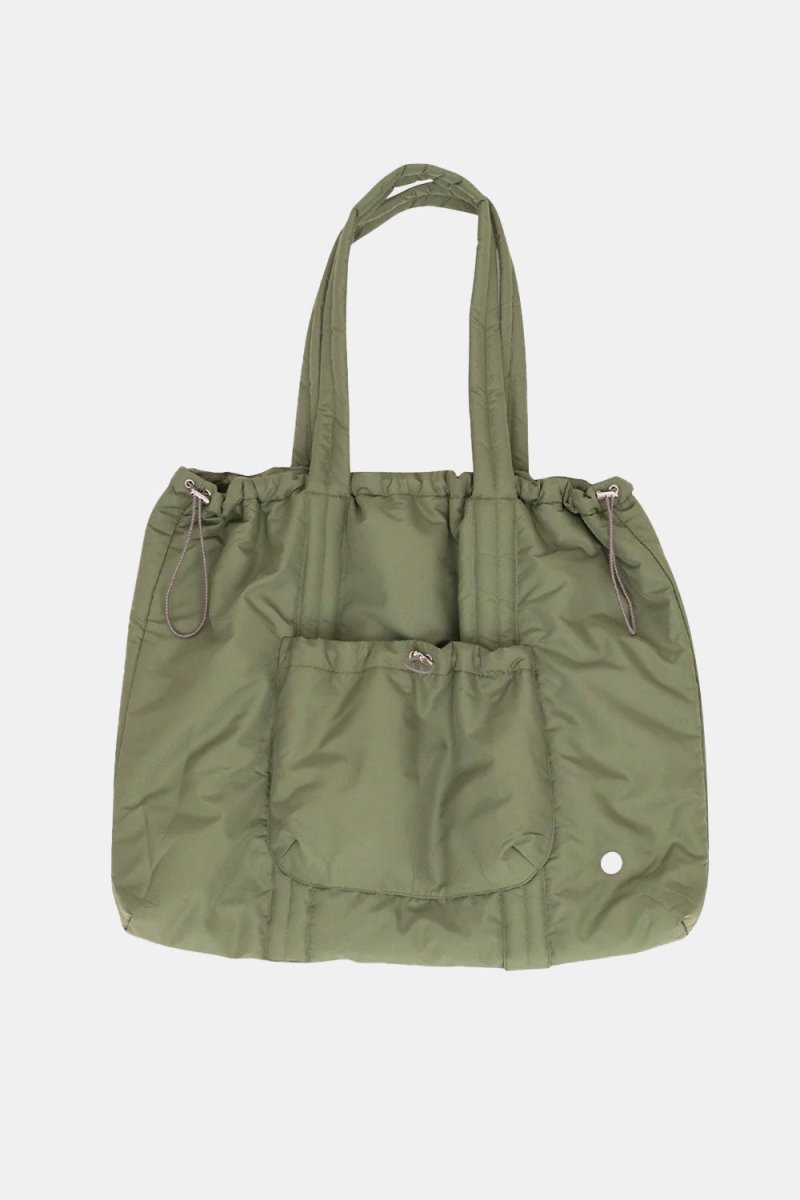 Folk Wadded Tote Bag (Sage) | Bags