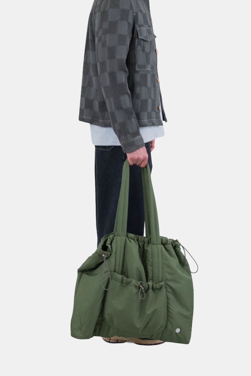 Folk Wadded Tote Bag (Sage) | Bags