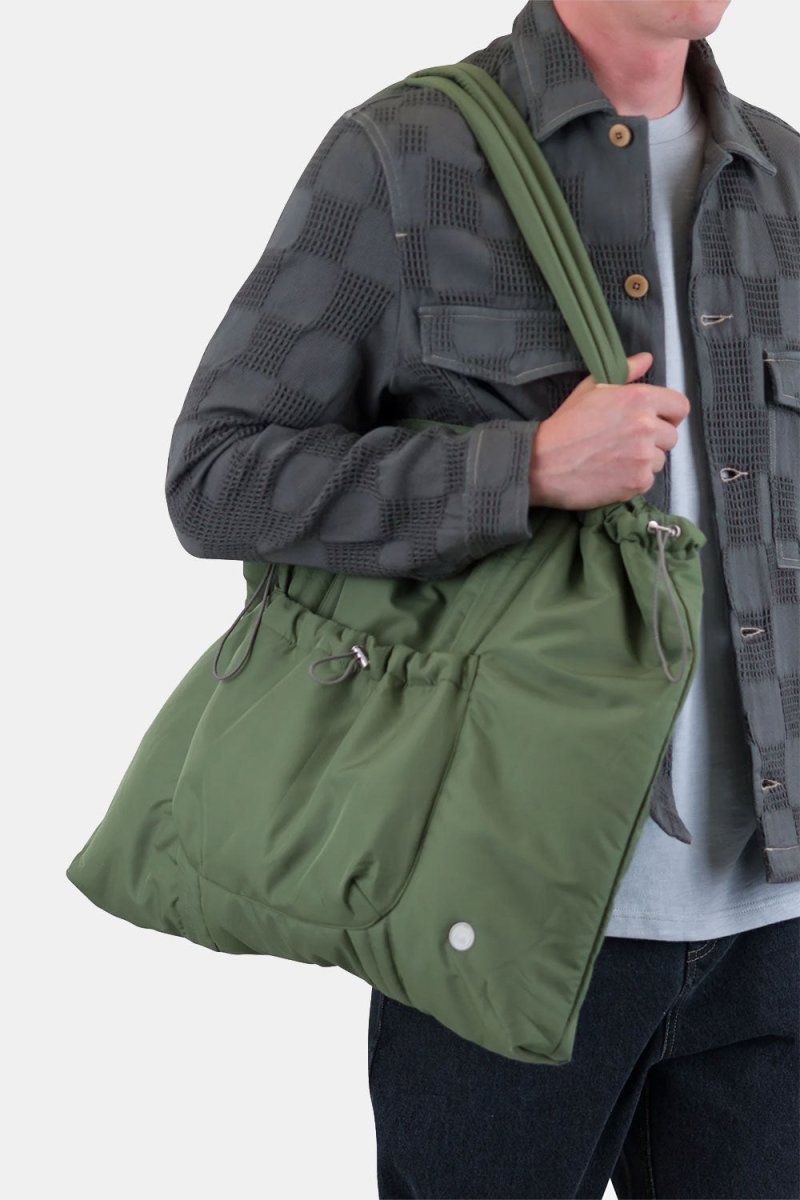 Folk Wadded Tote Bag (Sage) | Bags