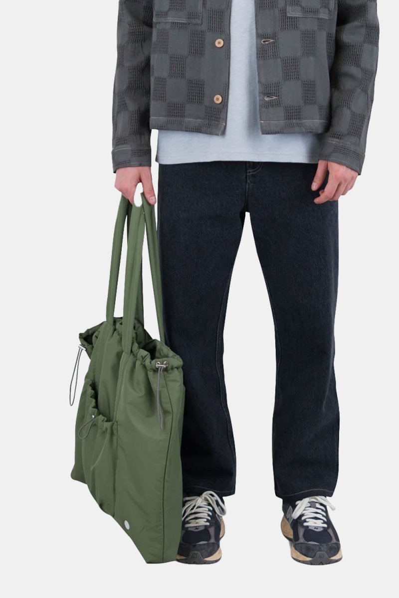 Folk Wadded Tote Bag (Sage) | Bags