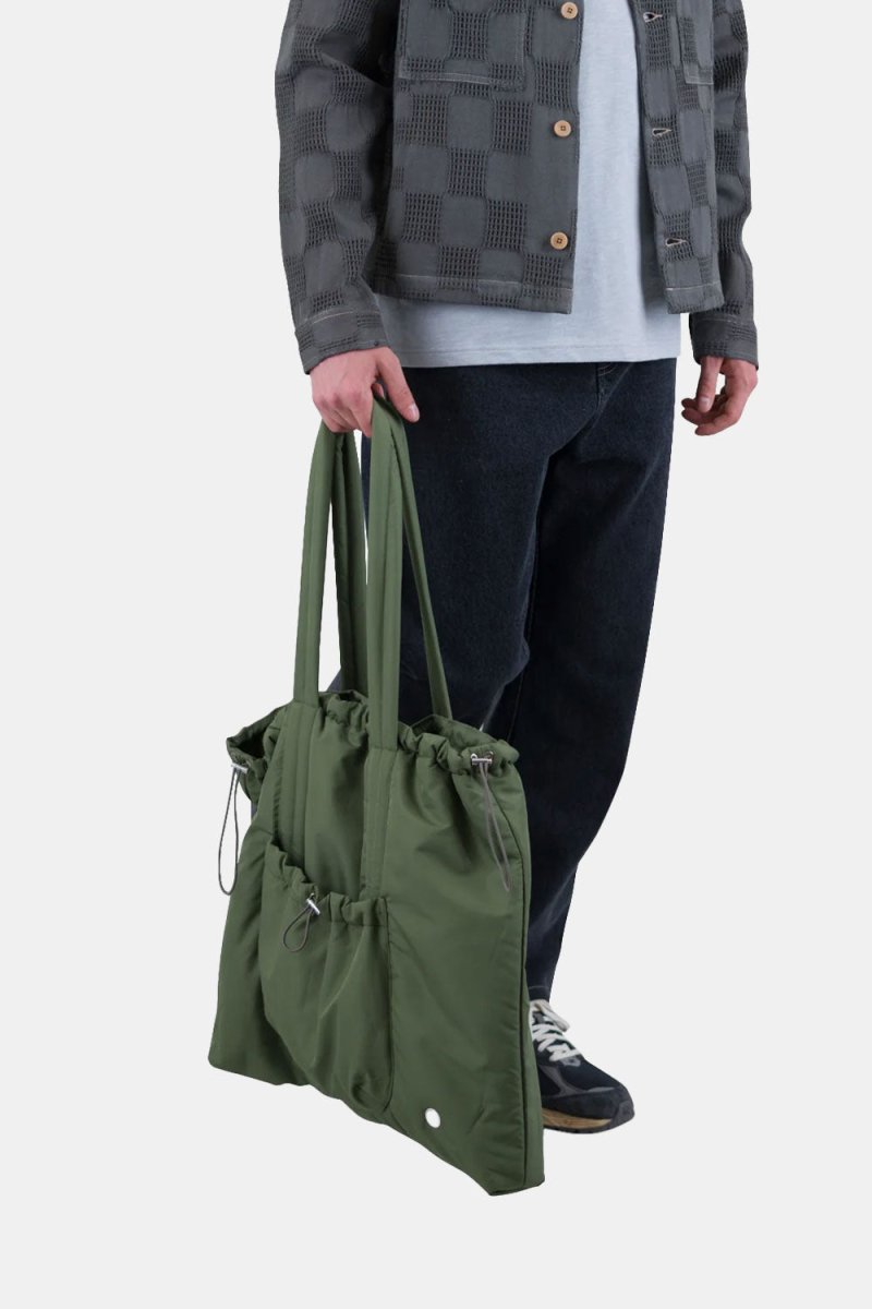 Folk Wadded Tote Bag (Sage) | Bags