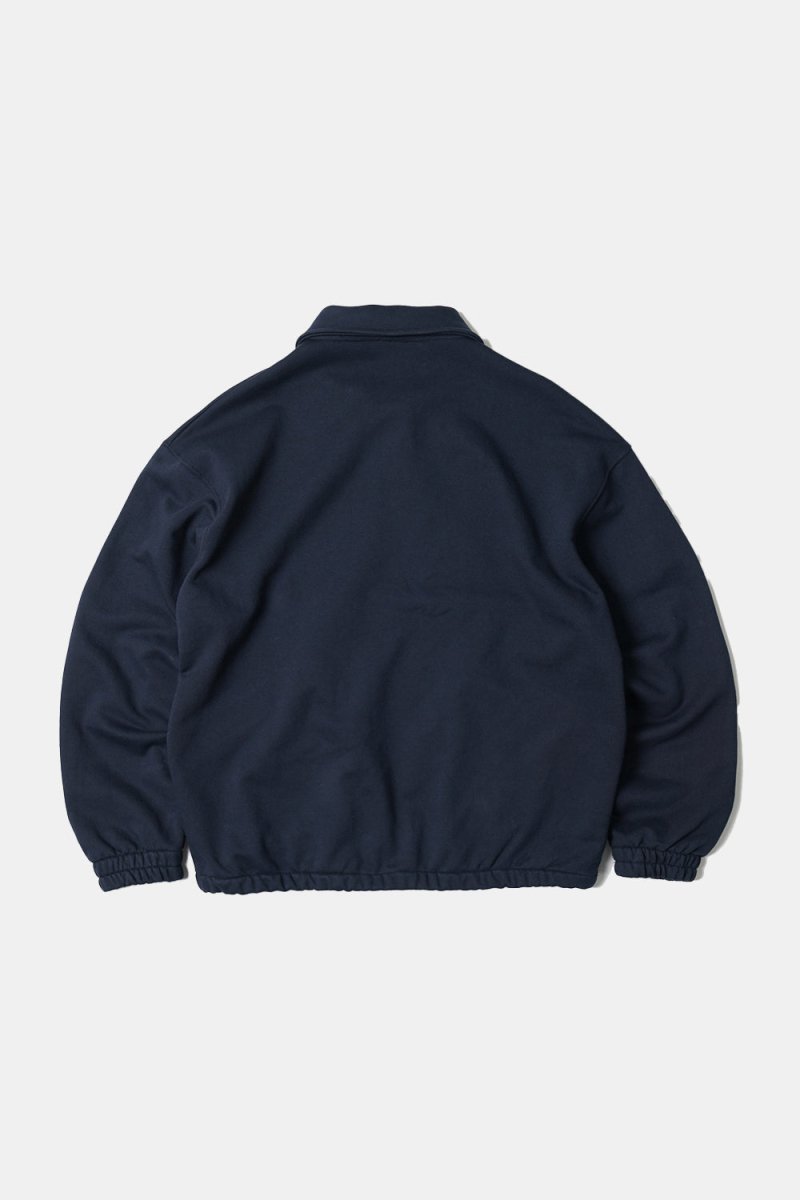 Frizmworks Banding Snap Sweatshirt (Navy) | Sweaters
