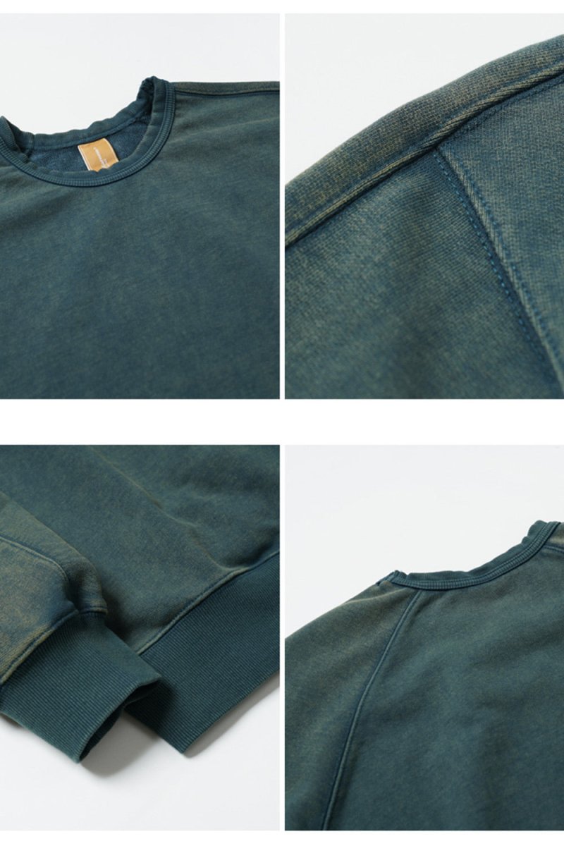 Frizmworks OG Vintage Dyeing Sweatshirt (Dark Green) | Sweaters