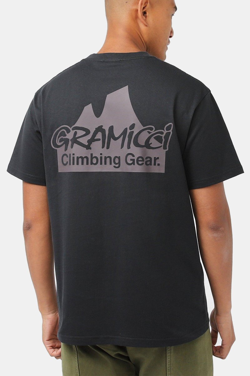 Gramicci Climbing Gear T-Shirt (Vintage Black) | T-Shirts