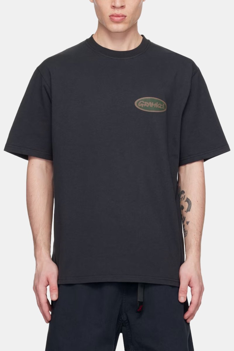 Gramicci Oval T-Shirt (Vintage Black) | T-Shirts