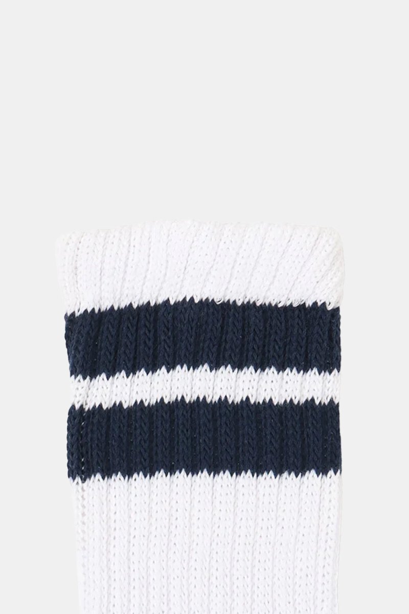 Healthknit 3 Pack 3 Line Crew Socks (Navy/Black/Grey) | Socks