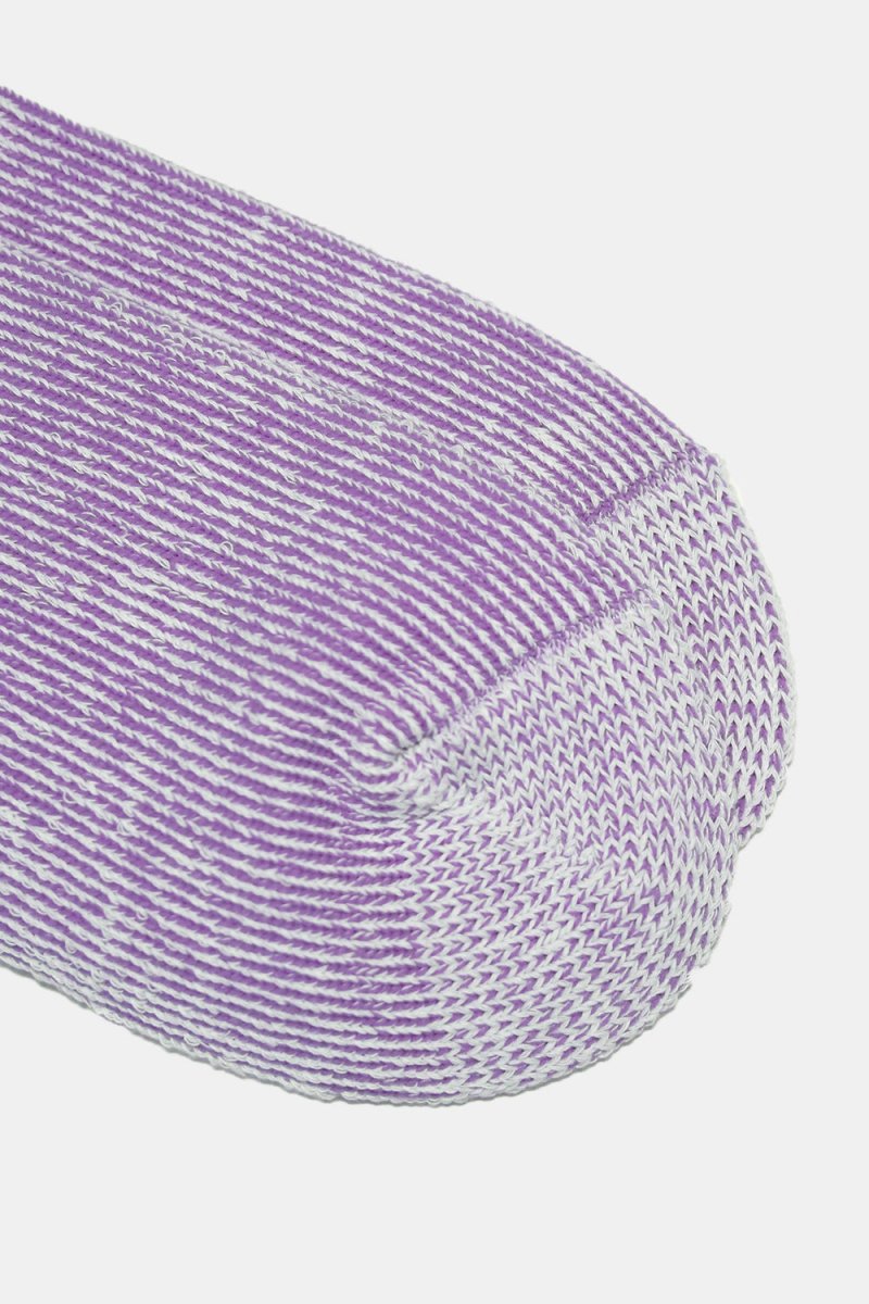 Kinari Skater Plating Crew Socks (Purple) | Socks