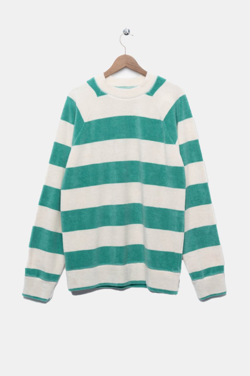La Paz Cunha Sweatshirt (Gumdrop Green Stripes) | Sweaters