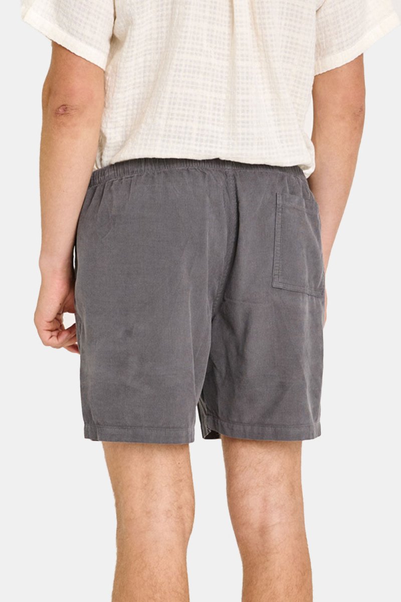 La Paz Formigal Baby Cord Beach Shorts (Smoked Pearl) | Shorts