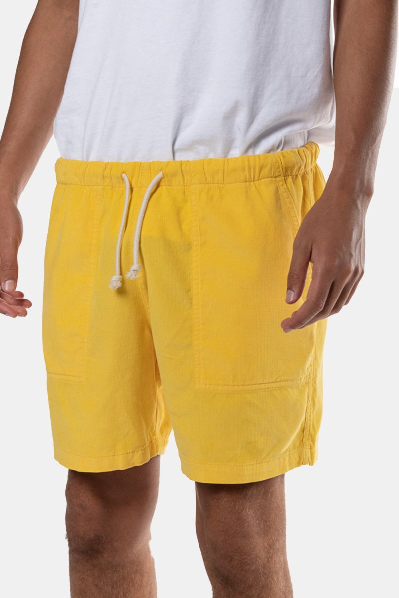 La Paz Formigal Baby Cord Beach Shorts (Yellow) | Shorts