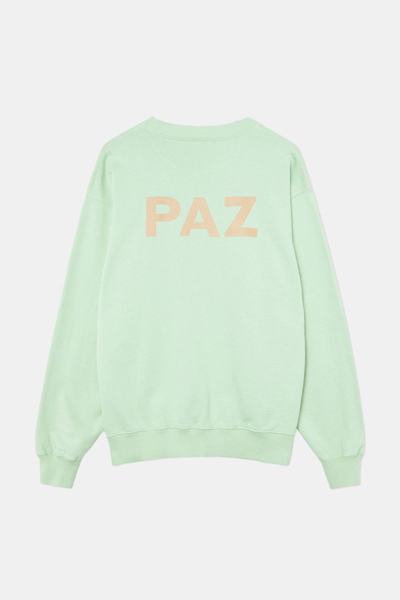 La Paz Xavier Classic Print Sweatshirt (Green Spray) | Sweaters