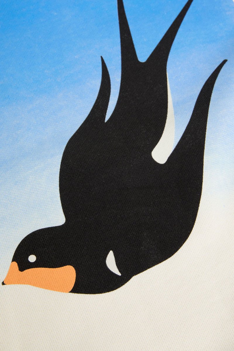 La Paz Xavier Classic Print Sweatshirt (Swallow Postcard) | Sweaters