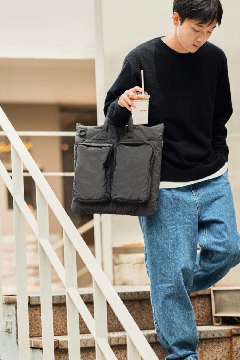 Mazi Untitled Helmet Bag (Grey) | Bags