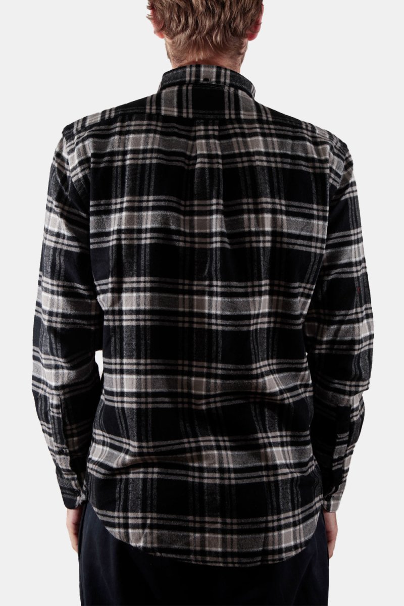 Portuguese Flannel B&B Checked ESP Shirt (Black / Grey) | Shirts