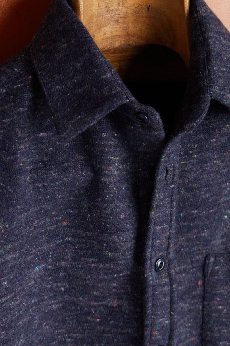 Portuguese Flannel Soft Rude ESP BD Shirt (Blue) | Shirts