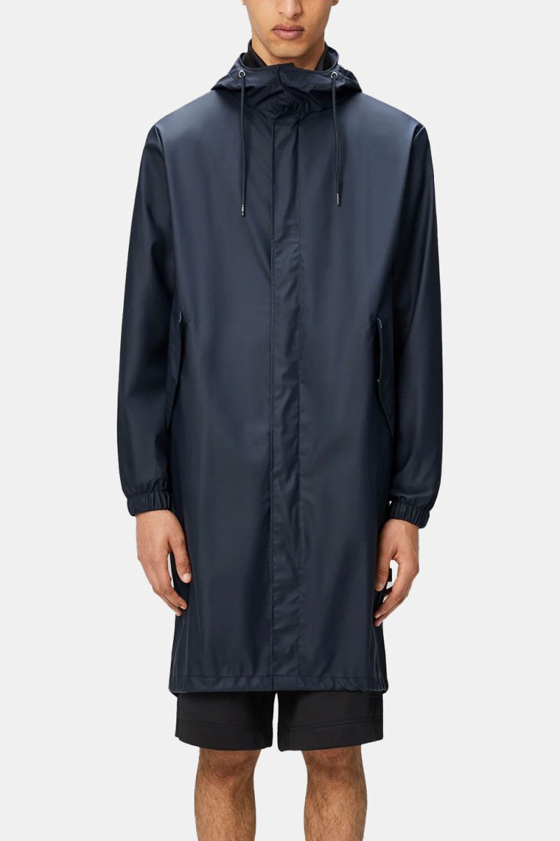 Rains Fishtail Parka W3 (Navy) | Jackets