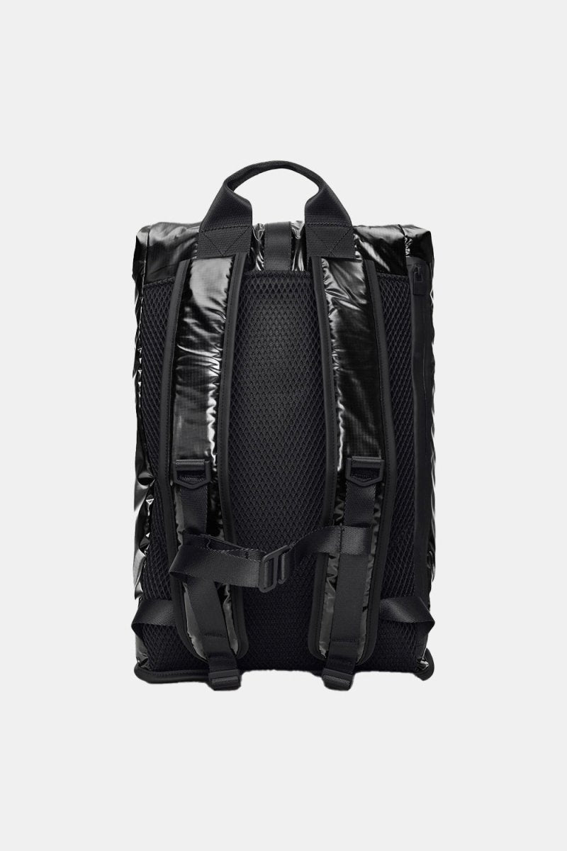 Rains Sibu Rolltop Rucksack W3 (Black) – Number Six