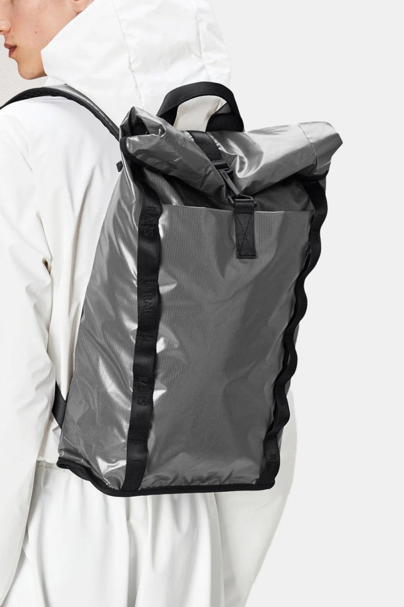 Rains Sibu Rolltop Rucksack W3 (Grey) | Bags