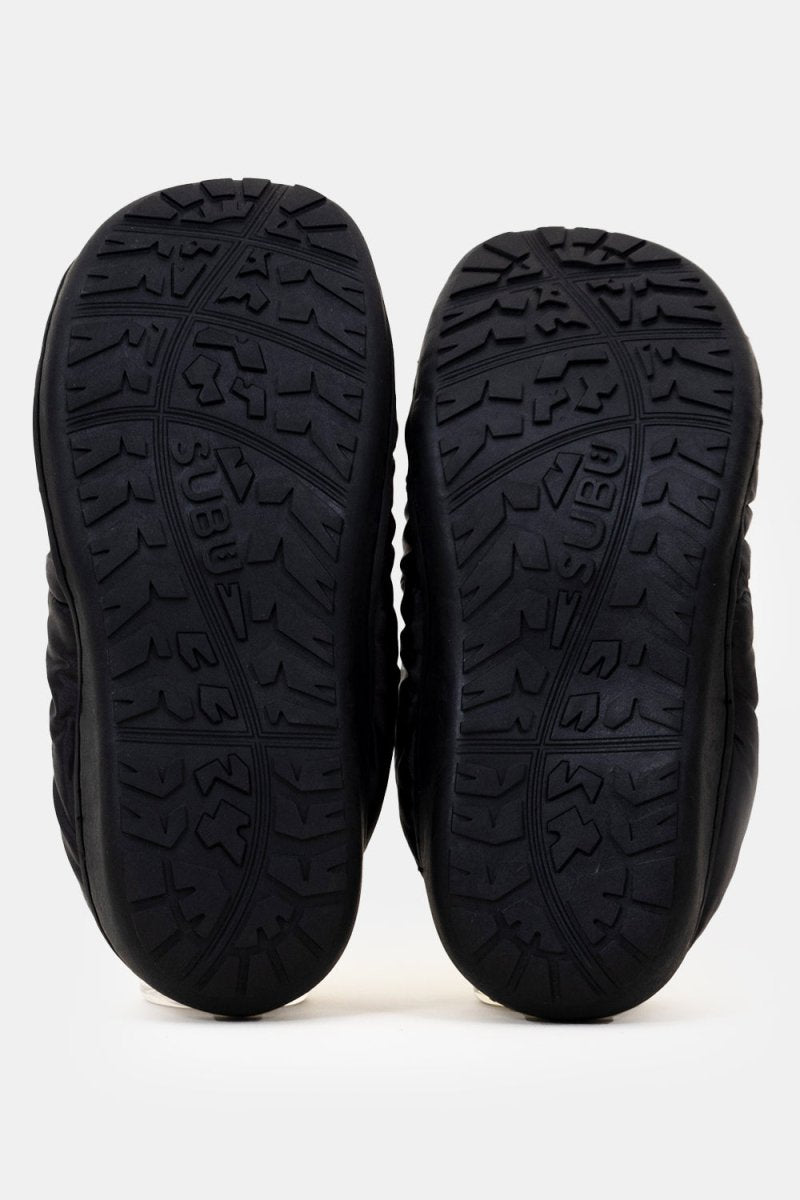 SUBU Indoor Outdoor Packable Slippers (Gloss Black) | Shoes