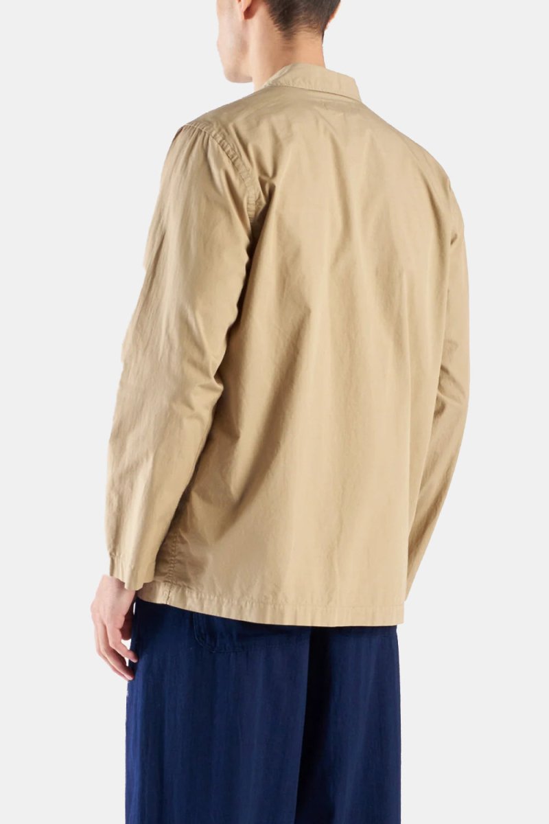 Universal Works Fine Poplin Bakers Jacket (Summer Oak) | Jackets