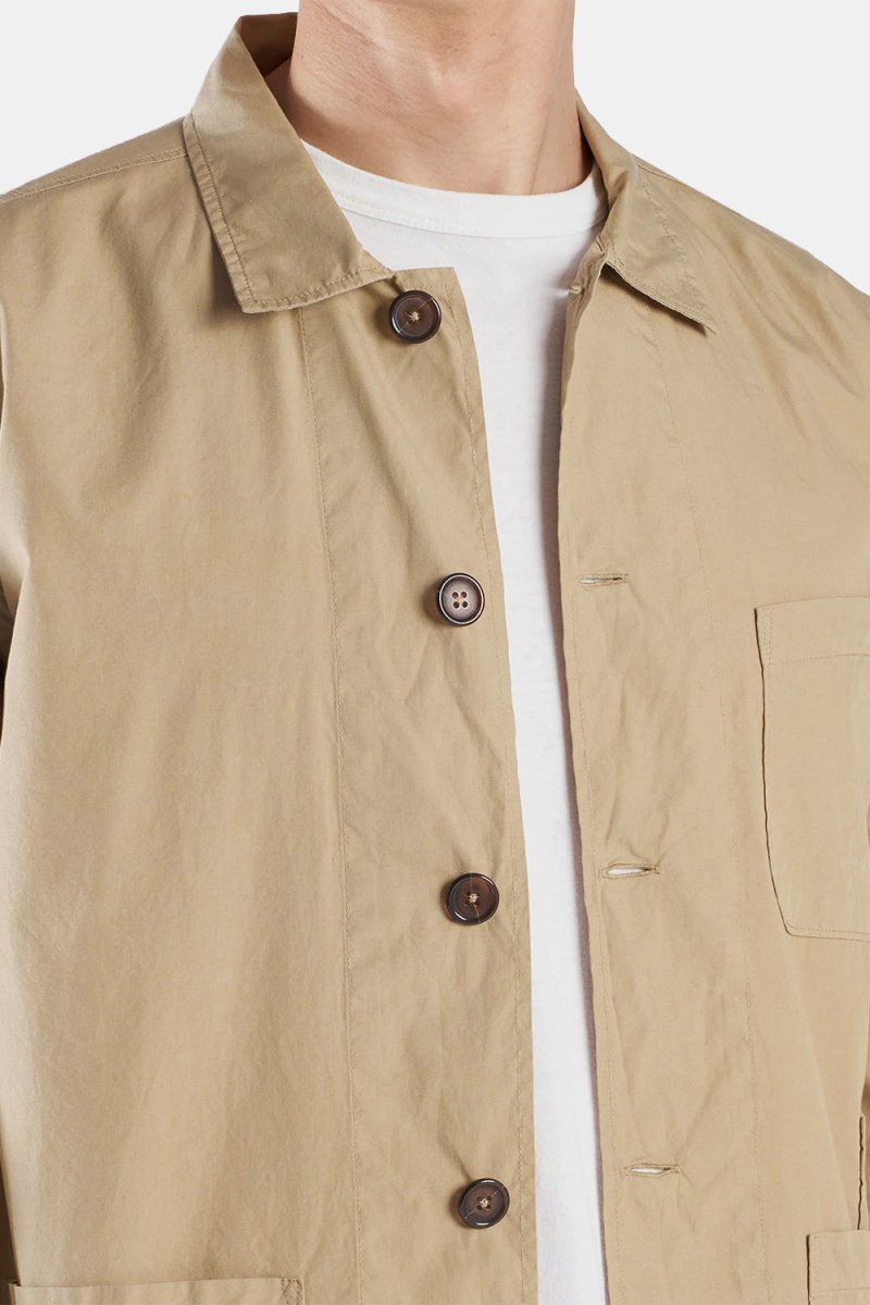 Universal Works Fine Poplin Bakers Jacket (Summer Oak) | Jackets