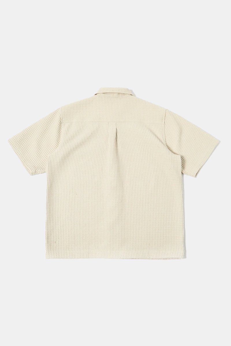 Universal Works Tech Overshirt (Driftwood Pike Waffle) | Shirts