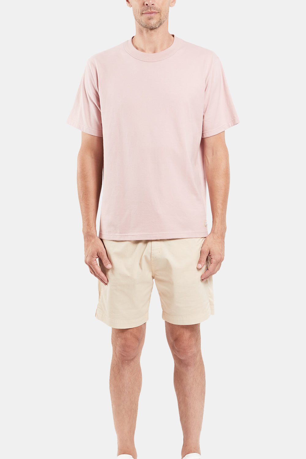 Armor Lux Heritage Organic Callac T-Shirt (Antic Pink) | Number Six