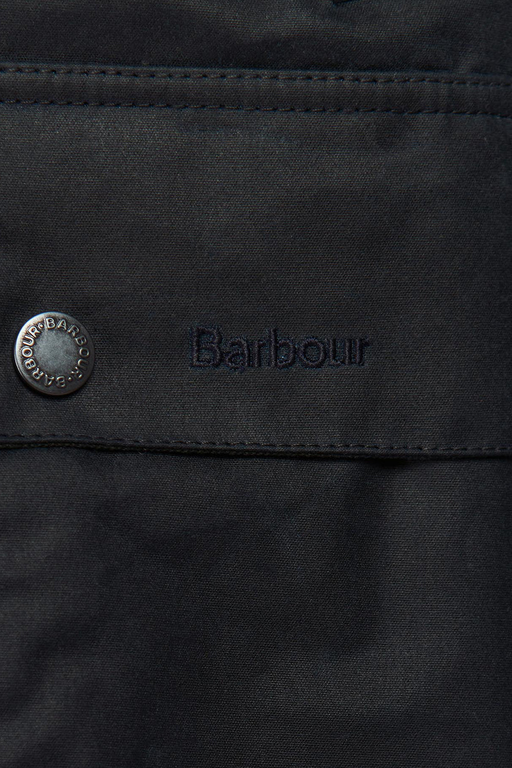 Barbour Bodey Waxed Jacket (Black/Grey Stone)