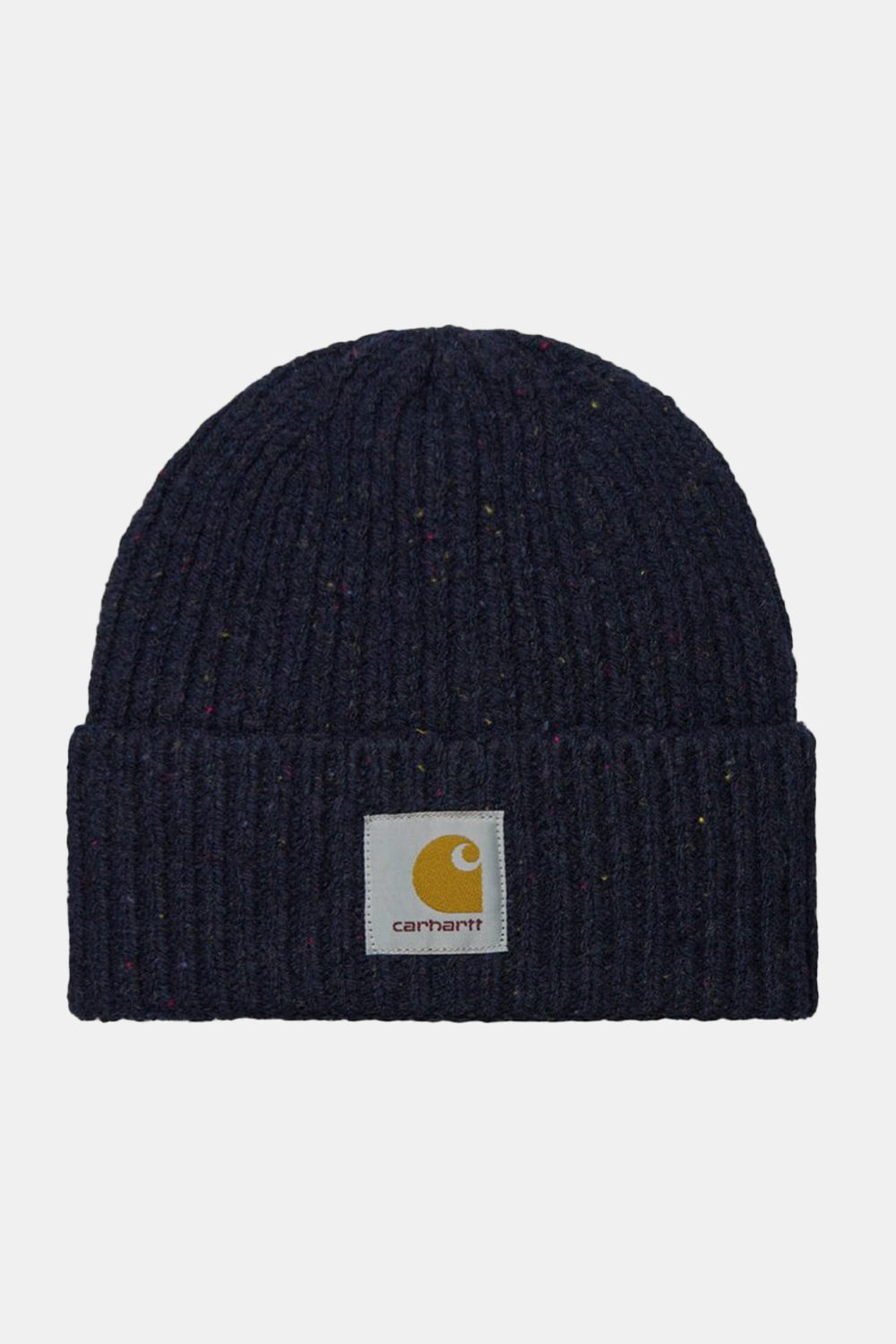 Carhartt WIP Anglistic Beanie (Speckled Dark Navy Heather) | Number Six