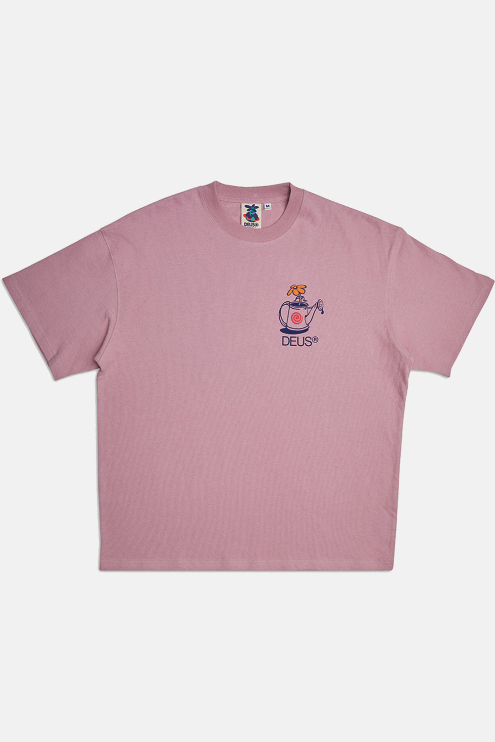 Deus Trust Oversized Organic Cotton T-shirt (Zephyr Pink)
