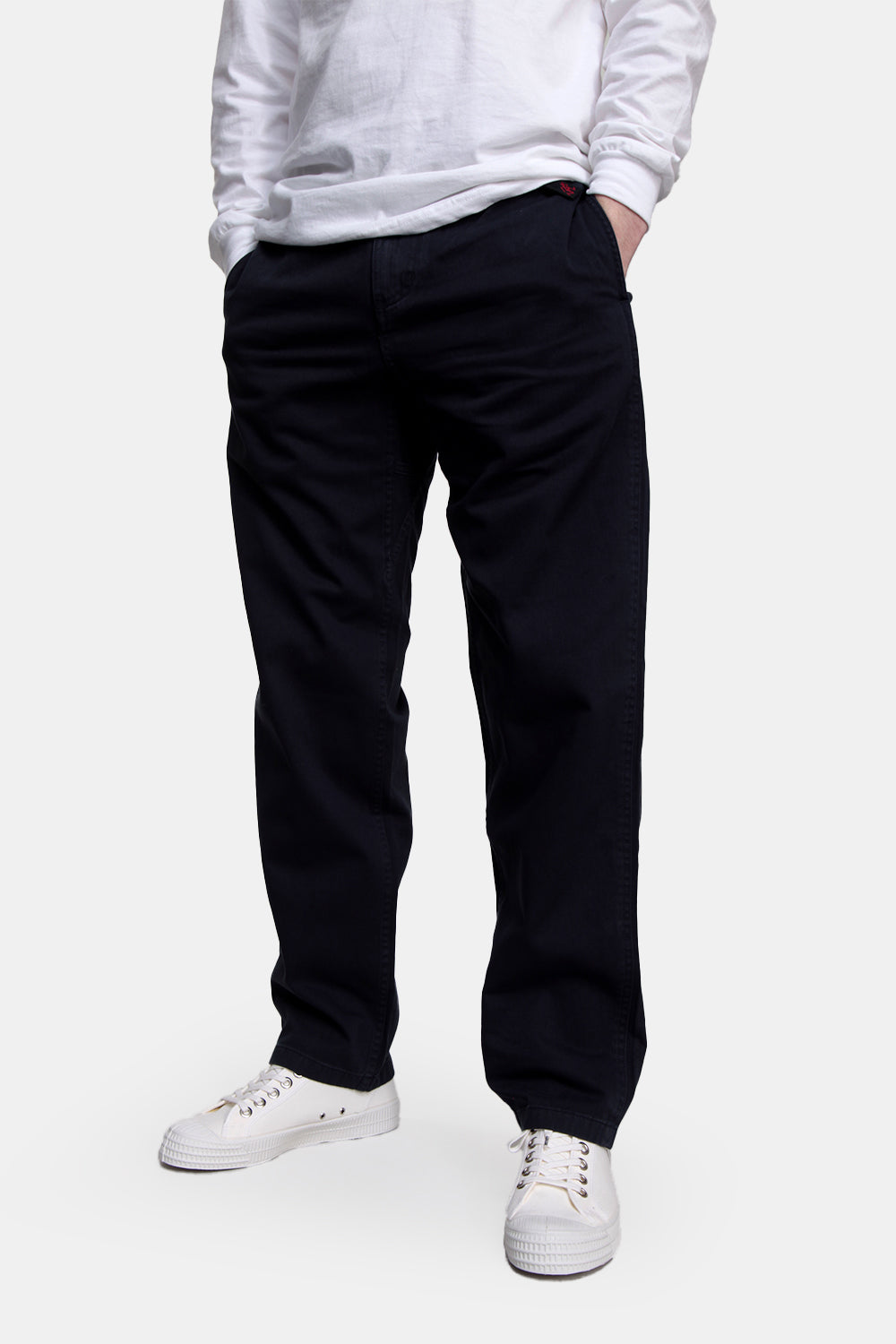 Gramicci G Pants Double-ringspun Organic Cotton Twill (Double Navy) | Number Six